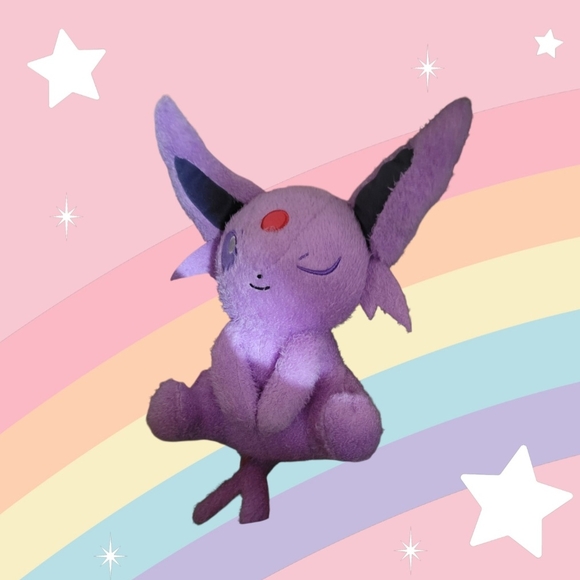 Pokemon Espeon Plush NWT - Picture 1 of 1
